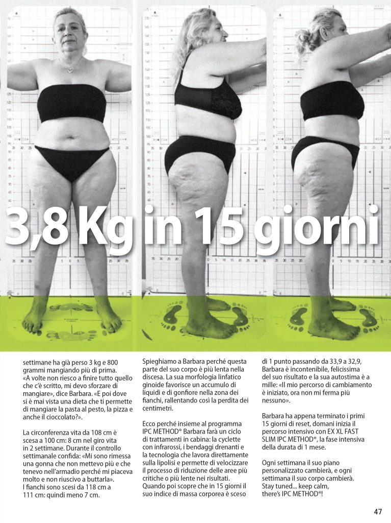 Barbara Perde 3,8 Kg Con Ipc Method In 15 Giorni Scopri Come Su Novella 2000