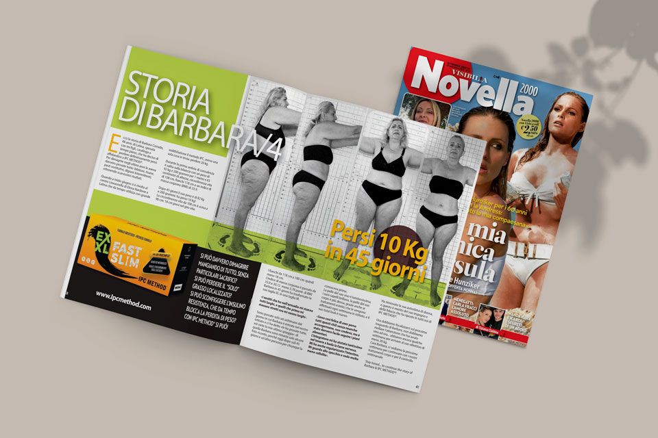 Barbara perde 10 kg in 45 giorni con IPC Method: consigli su Novella 2000