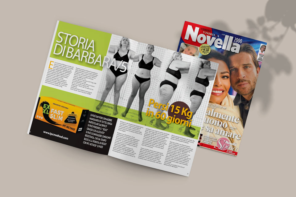 Barbara perde 15 kg con IPC Method: consigli su Novella 2000