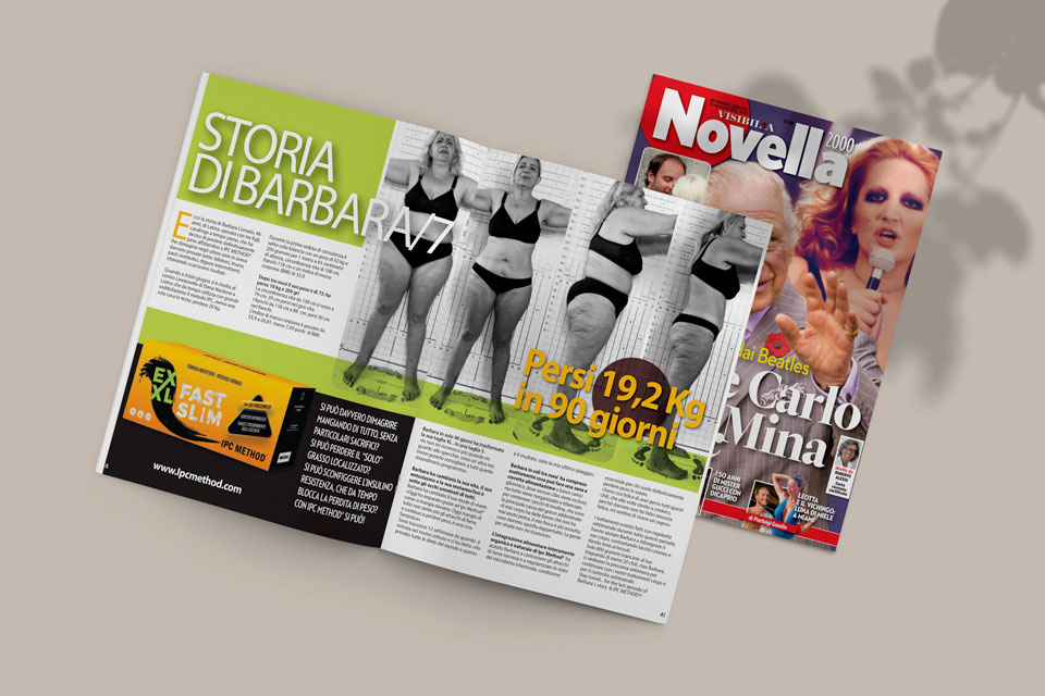 Persi 19 kg: Barbara racconta il suo percorso su Novella 2000